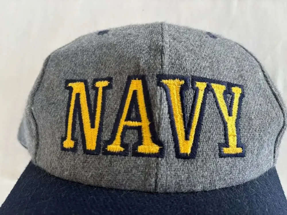 Vintage APC US Navy CNRC Rockin Tour 99 Wool Snapback Hat